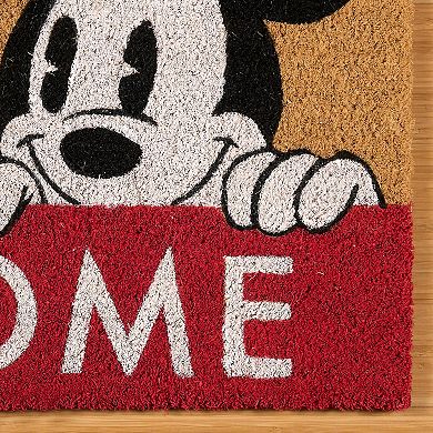 Disney's Mickey & Minnie Mouse Welcome Coir Indoor / Outdoor Door Mat