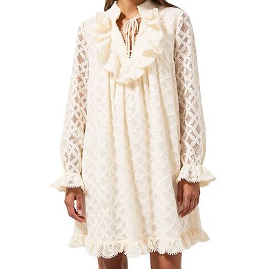 Amber Puff Sleeve Flare Dress