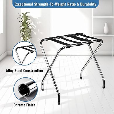 US TECH Luggage Rack-Single Tier, Pack of 1