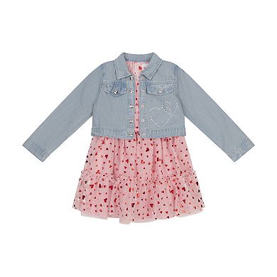 Baby & Toddler Little Lass Jacket & Dress Set