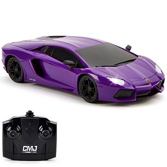 CMJ RC Cars Lamborghini LP700-4 1:24 Scale Remote Control Vehicle with LED Headlights