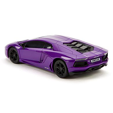 CMJ RC Cars Lamborghini LP700-4 1:24 Scale Remote Control Vehicle with LED Headlights