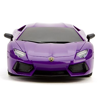 CMJ RC Cars Lamborghini LP700-4 1:24 Scale Remote Control Vehicle with LED Headlights