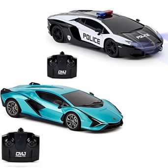 CMJ RC Cars Lamborghini Twin Pack Remote Control Vehicles
