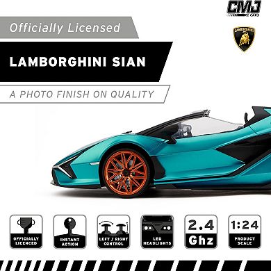 CMJ RC Cars Lamborghini Twin Pack Remote Control Vehicles