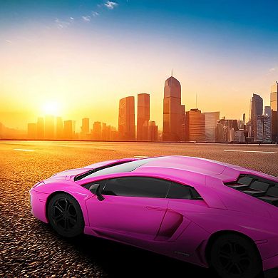 CMJ RC Cars Lamborghini LP700-4 1:24 Scale Remote Control Vehicle with LED Headlights