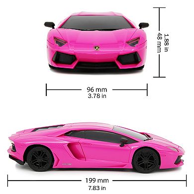 CMJ RC Cars Lamborghini LP700-4 1:24 Scale Remote Control Vehicle with LED Headlights