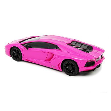 CMJ RC Cars Lamborghini LP700-4 1:24 Scale Remote Control Vehicle with LED Headlights