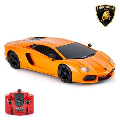 CMJ RC Cars Lamborghini LP700-4 1:24 Scale Remote Control Vehicle with LED Headlights
