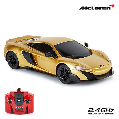 CMJ RC Cars McLaren 675LT 1:24 Scale Remote Control Vehicle with LED Headlights