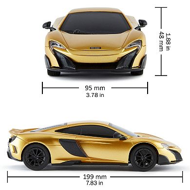 CMJ RC Cars McLaren 675LT 1:24 Scale Remote Control Vehicle with LED Headlights
