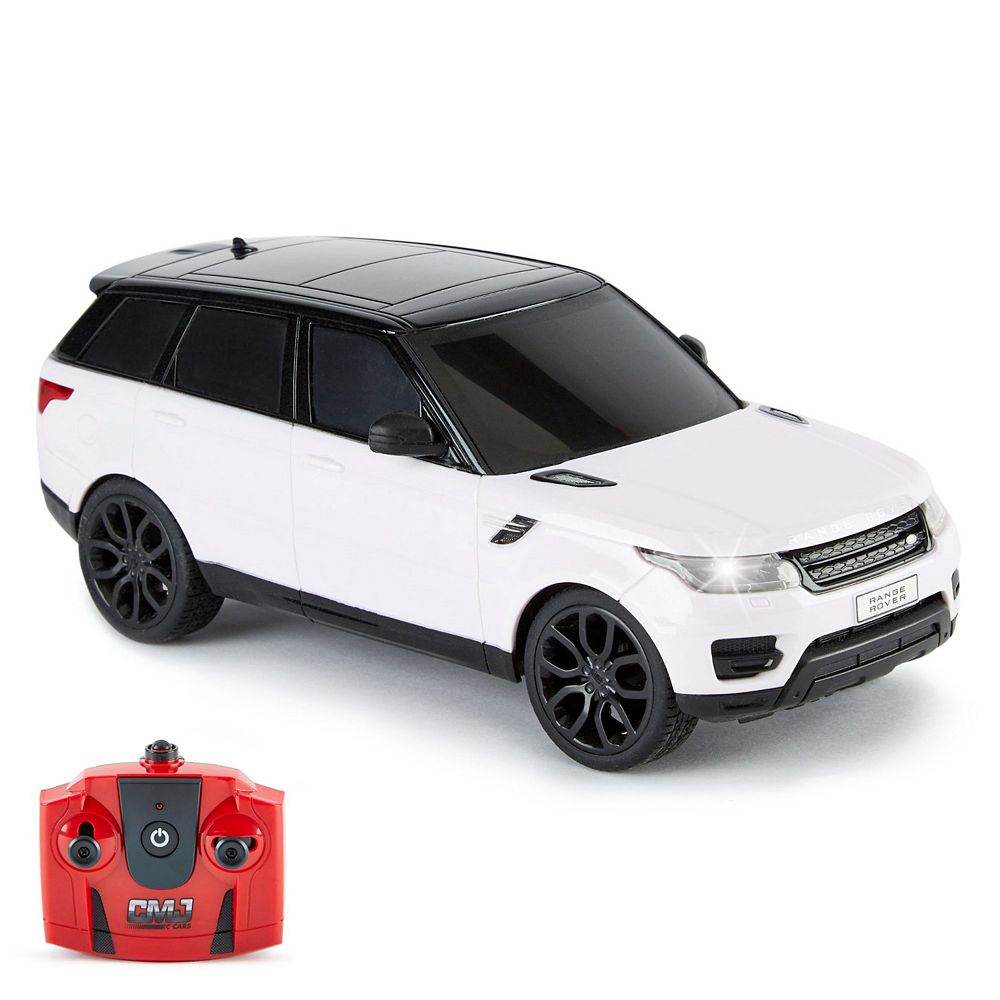 CMJ RC Cars Range Rover 1:24 Scale Remote Control SUV Vehicle with LED ...