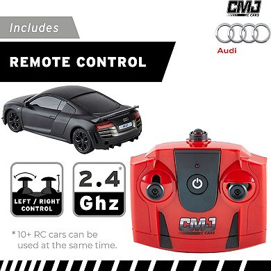 CMJ RC Cars Audi R8 GT Remote Control Vehicle 2.4 Ghz LED Headlights