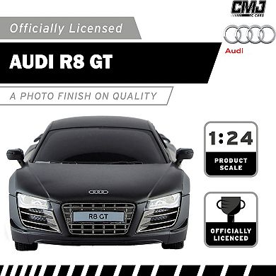 CMJ RC Cars Audi R8 GT Remote Control Vehicle 2.4 Ghz LED Headlights