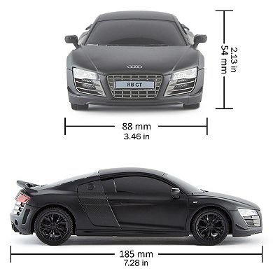 CMJ RC Cars Audi R8 GT Remote Control Vehicle 2.4 Ghz LED Headlights