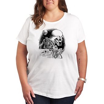 Plus Size Star Wars Darth Vader Sketch Graphic Tee