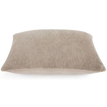 Allisandro Ultra Soft Faux Fur Pet Bed - Removable Cover, Non-Slip Pillow Pad for Cats & Dogs
