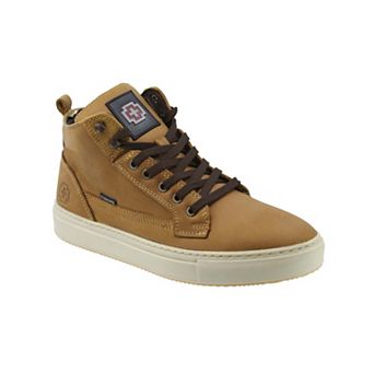 Leather High-Top Sneakers By Swissbrand
