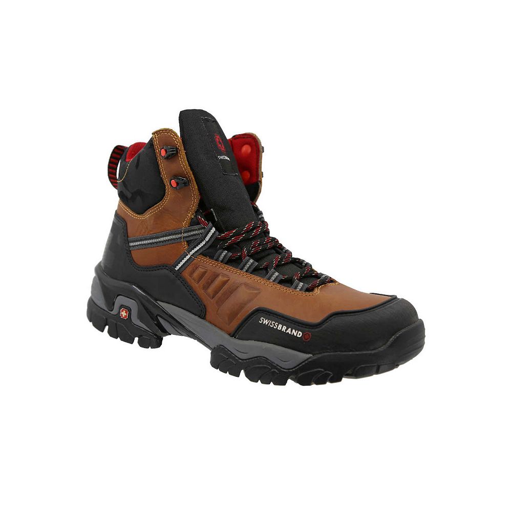 NEW SWISSBRAND men\'s urban boot alpes in honey Swissbrand Men main image 4