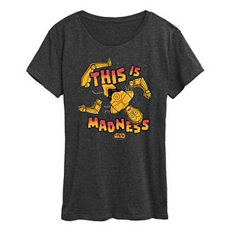 Women's Star Wars C-3PO This Is Madness Graphic Tee