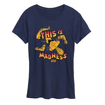 Women's Star Wars C-3PO This Is Madness Graphic Tee