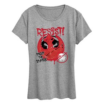 Women's Star Wars Rebel Alliance Resist! Graphic Tee