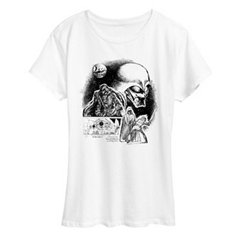 Women's Star Wars Darth Vader Sketch Graphic Tee