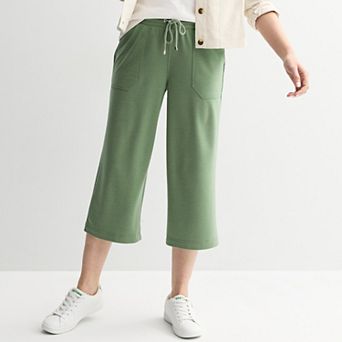 Women's Croft & Barrow® Easy Knit Capri Pants