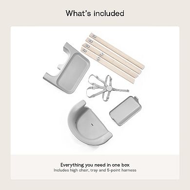 Stokke® Clikk High Chair with Adjustable Footrest
