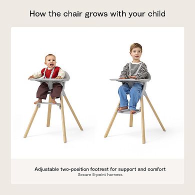 Stokke® Clikk High Chair with Adjustable Footrest