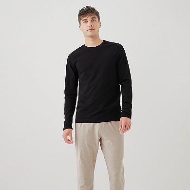 Cool Stretch Long Sleeve Crew Undershirt 3-Pack Made With Organic Cotton