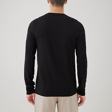 Cool Stretch Long Sleeve Crew Undershirt 3-Pack Made With Organic Cotton