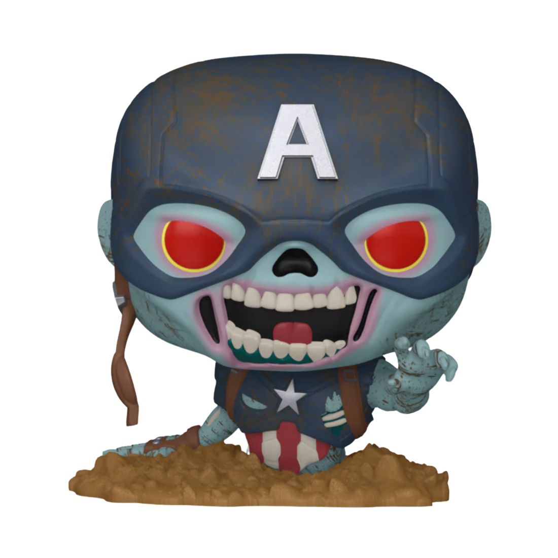 Детская фигурка Funko Pop! Marvel Zombies: Captain America #1554 — фото 1