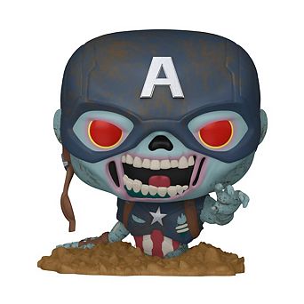 Funko Pop! Marvel Zombies: Captain America #1554