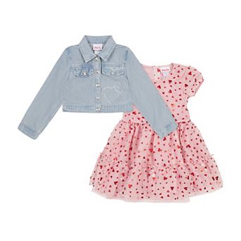Girls 4-6 Little Lass Jacket & Dress Set