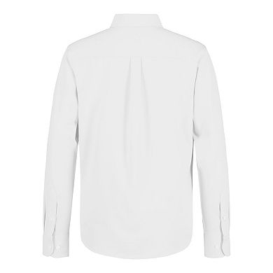 Boys 4-16 IZOD Long Sleeve Synthetic Woven Shirt