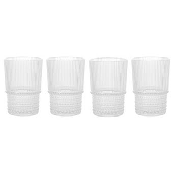 Home Essentials 4 pc Sotto Highball Glass Set
