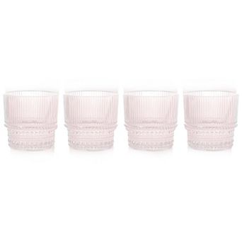 Home Essentials 4 pc Sotto Double Old Fashioned Glass Set