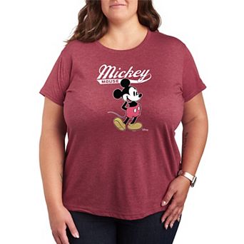 Plus Size Disney's Mickey Mouse Varsity Graphic Tee