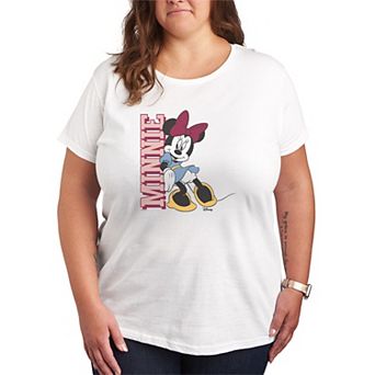 Plus Size Disney's Minnie Mouse Pose Graphic Tee