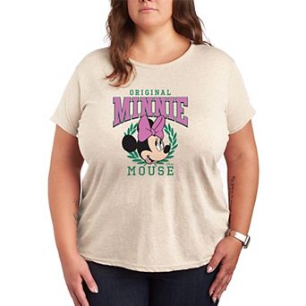 Plus Size Disney's Minnie Mouse Crest Graphic Tee