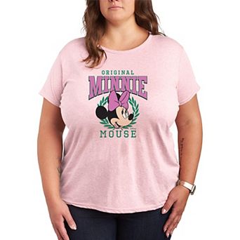 Plus Size Disney's Minnie Mouse Crest Graphic Tee