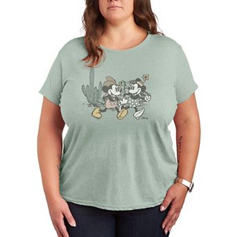 Plus Size Disney's Mickey & Minnie Mouse In The Desert Graphic Tee