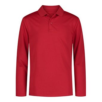 Boys 4-20 IZOD Long Sleeve Performance Polo