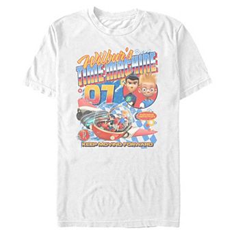 Big & Tall Disney's Meet The Robinson Wilbur's Time Machine Graphic Tee