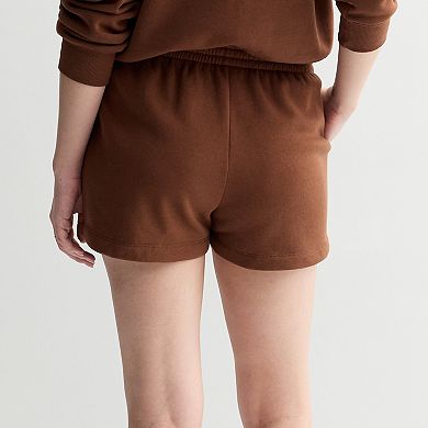 Juniors' Disney’s Winnie the Pooh Graphic Pull-On Shorts