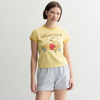 Juniors' Disney’s Winnie the Pooh Honey Graphic Tee