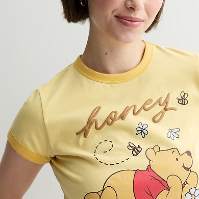 Juniors' Disney’s Winnie the Pooh Honey Graphic Tee
