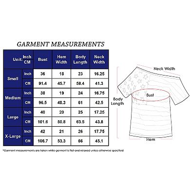 Women's American Usa Flag Top July Of 4th Patriotic T-shirt Blouse