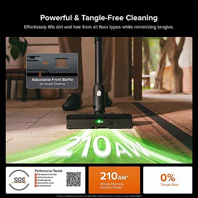 Roborock H60 Hub Ultra Cordless Vacuum Cleaner with Auto-Empty Dock & 90-Min Runtime